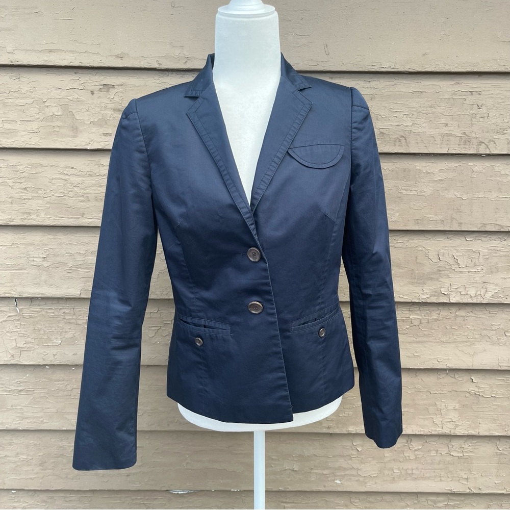 Banana Republic cotton blazer!